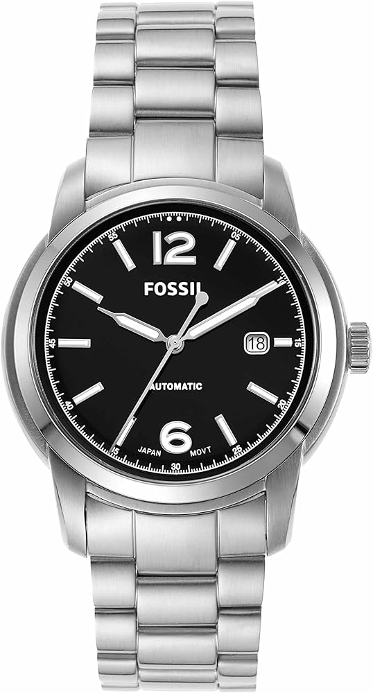 Fossil Men's Heritage 43mm Automatic Watch ME3223