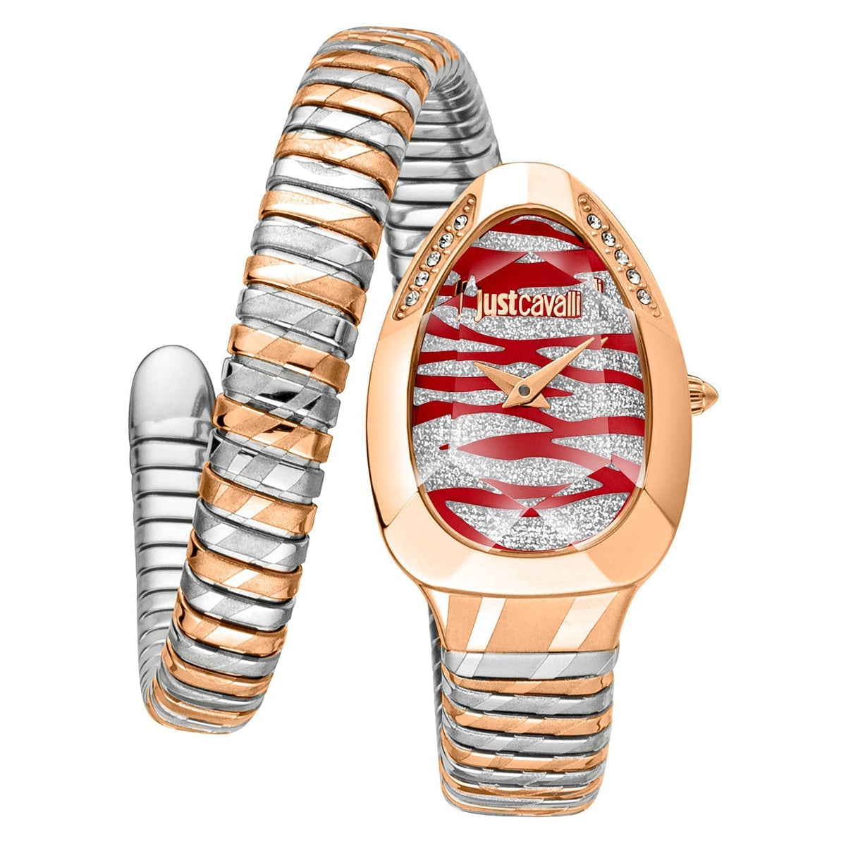 Just Cavalli Women's JC1L225M0105 Signature Snake 22mm Quartz Watch