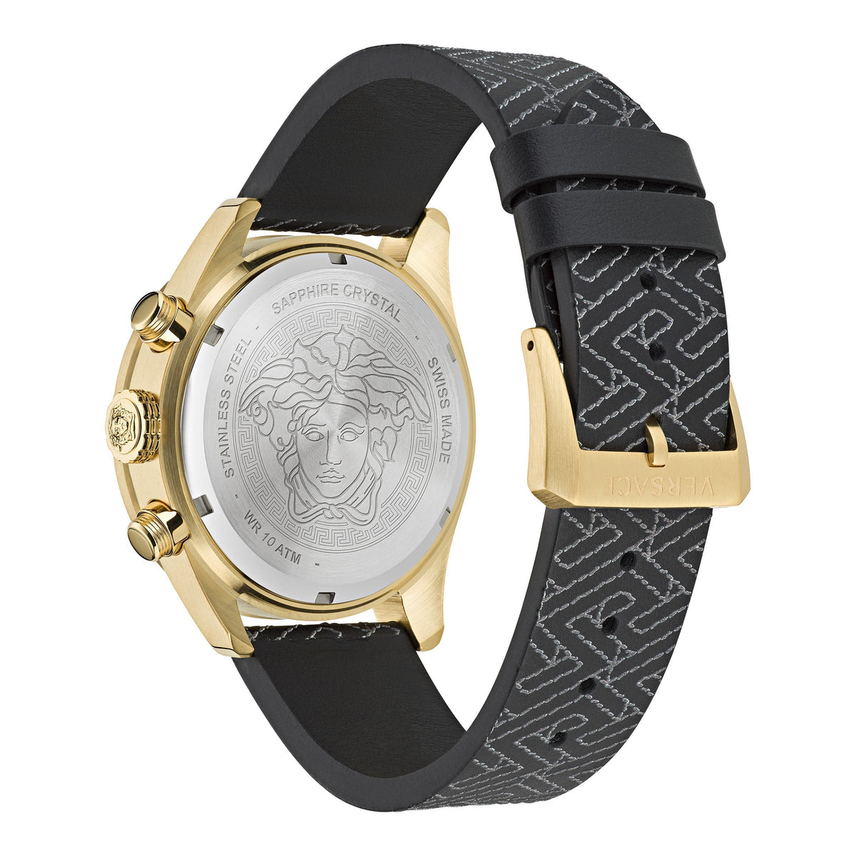 Versace Men's VE6K00123 Greca Dome 43mm Quartz Watch
