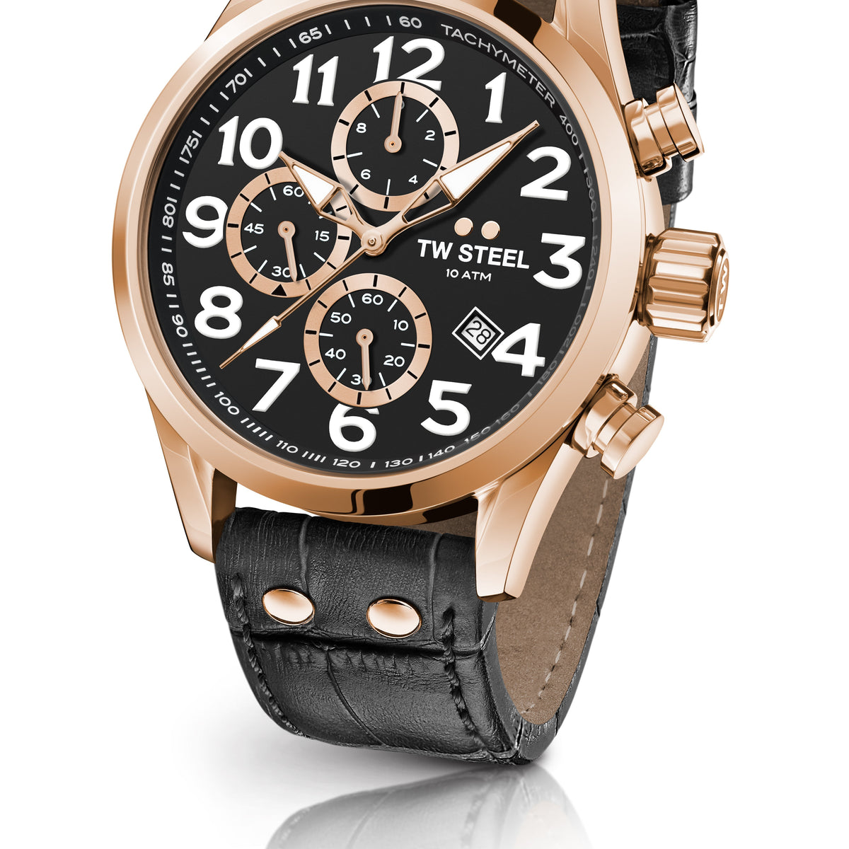 TW Steel Men's Volante 48mm Quartz Chronograph Watch VS74