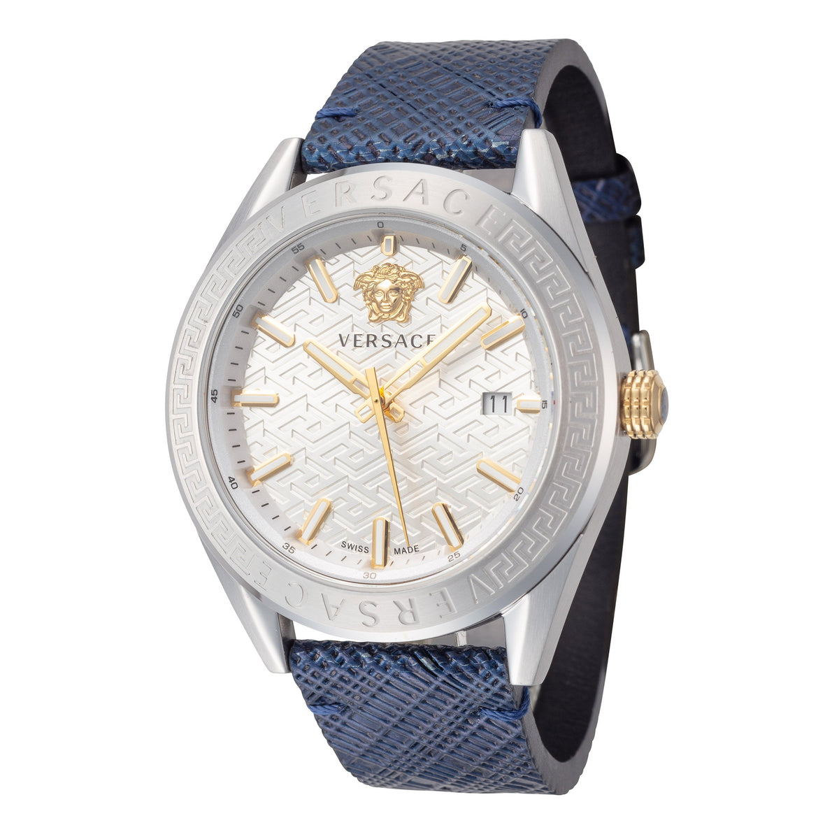 Versace Men's VE6A00123 V-Code 42mm Quartz Watch