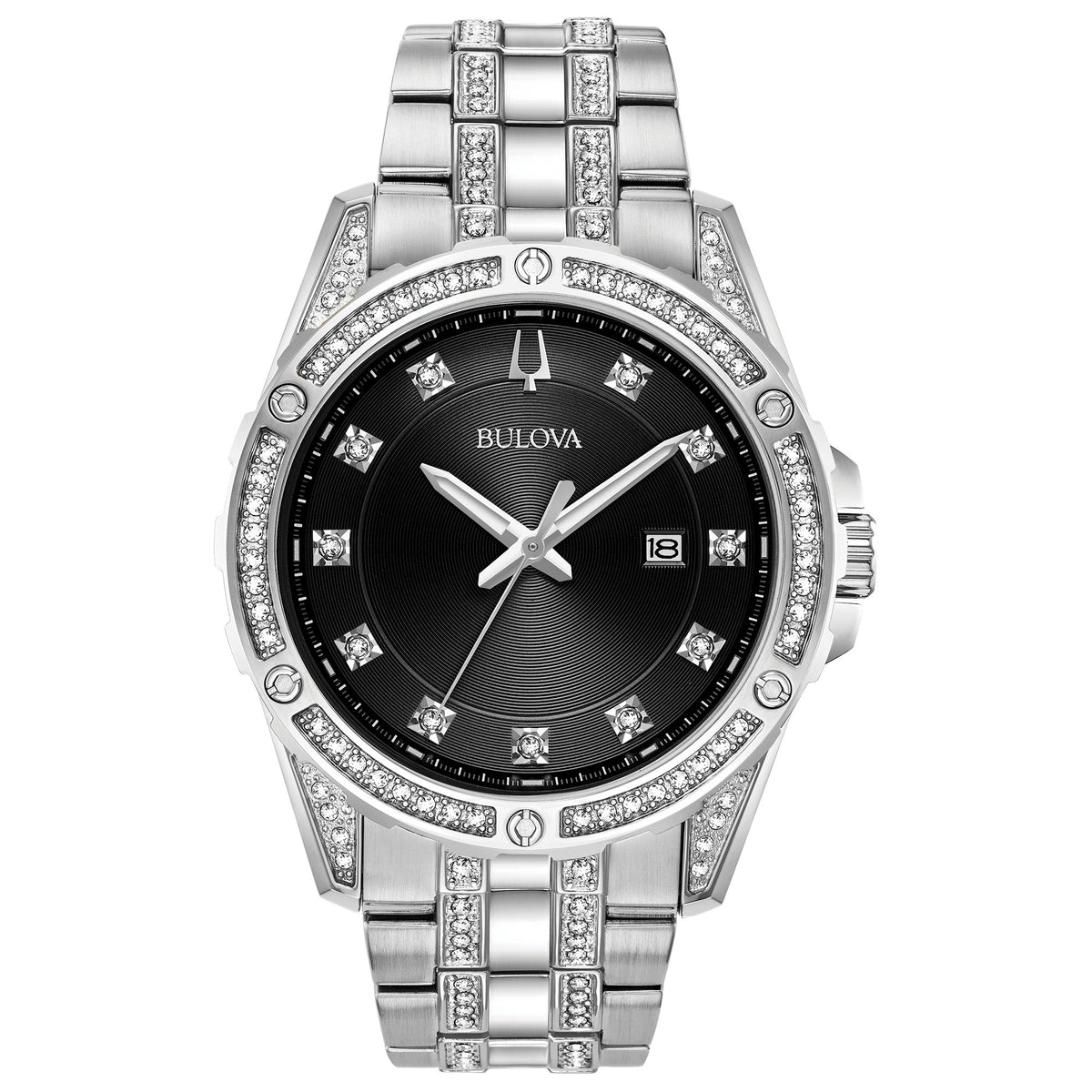 Bulova Men's Classic 43mm Quartz Watch 96K104
