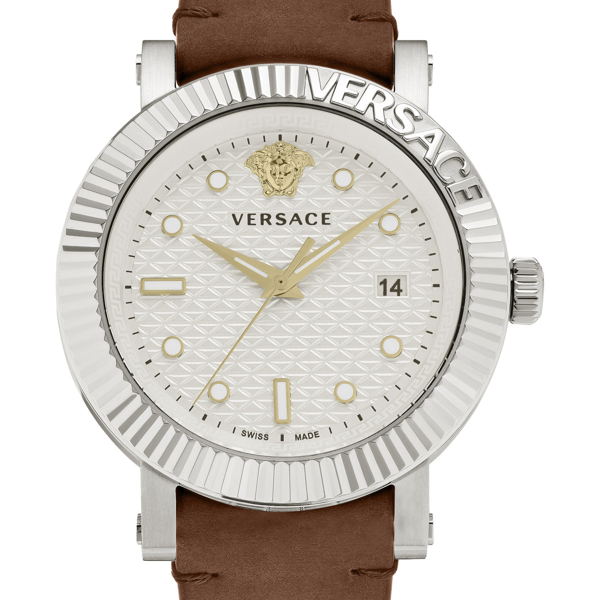 Versace Men's V-Classic 42mm Quartz Watch VESR00122