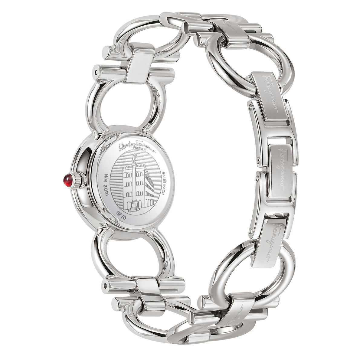 Ferragamo Women's Double Gancini 22mm Quartz Watch SFYD00121
