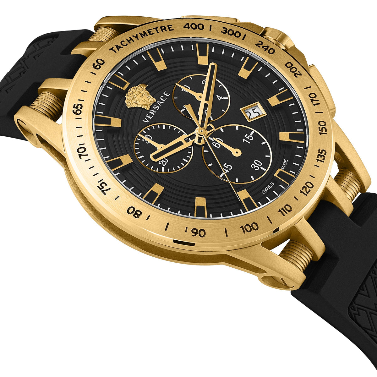 Versace Men's Sport Tech 45mm Quartz Watch VE3E00321