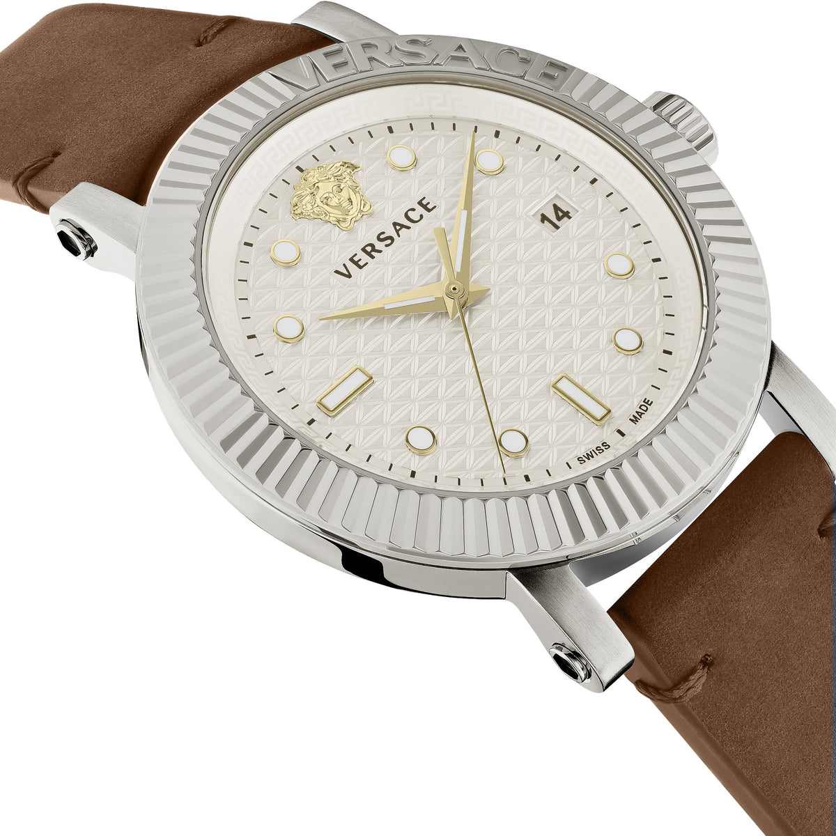 Versace Men's V-Classic 42mm Quartz Watch VESR00122