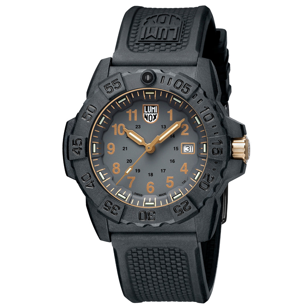Luminox Men's XS.3508.GOLD Navy Seal 45mm Quartz Watch