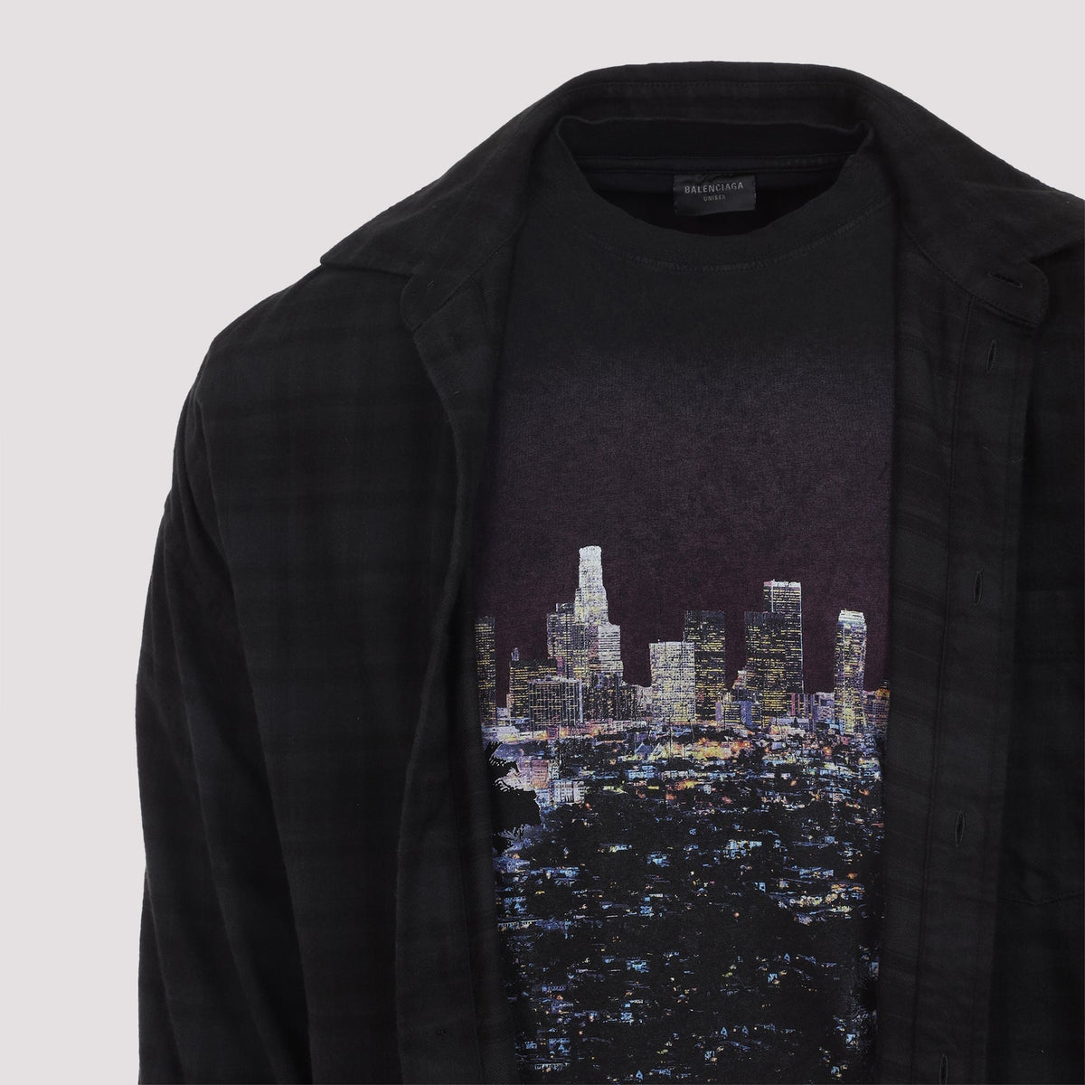 Balenciaga Ls Layered Shirt Men