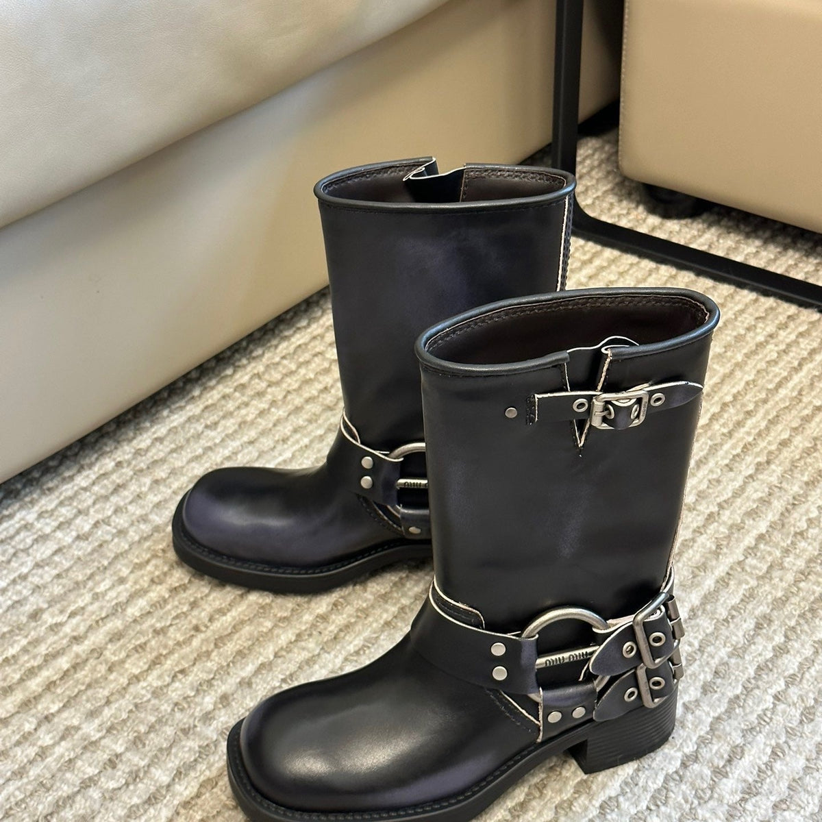 MIU M BOOTS