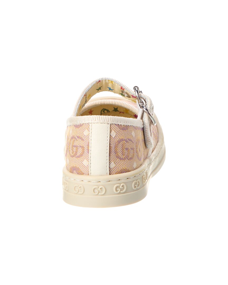 Gucci Gg Canvas Mary Jane