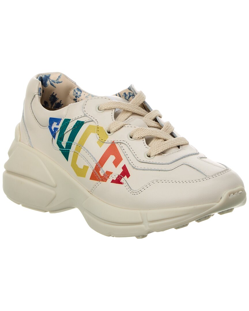 Gucci Rhyton Leather Sneaker