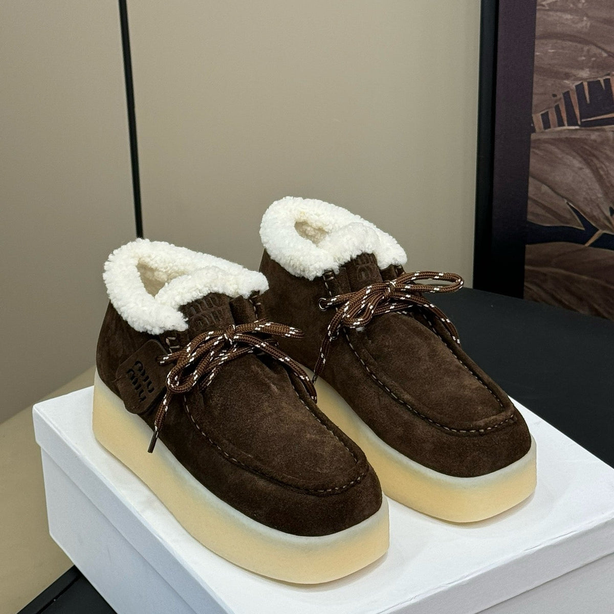 MIU M BOOTS