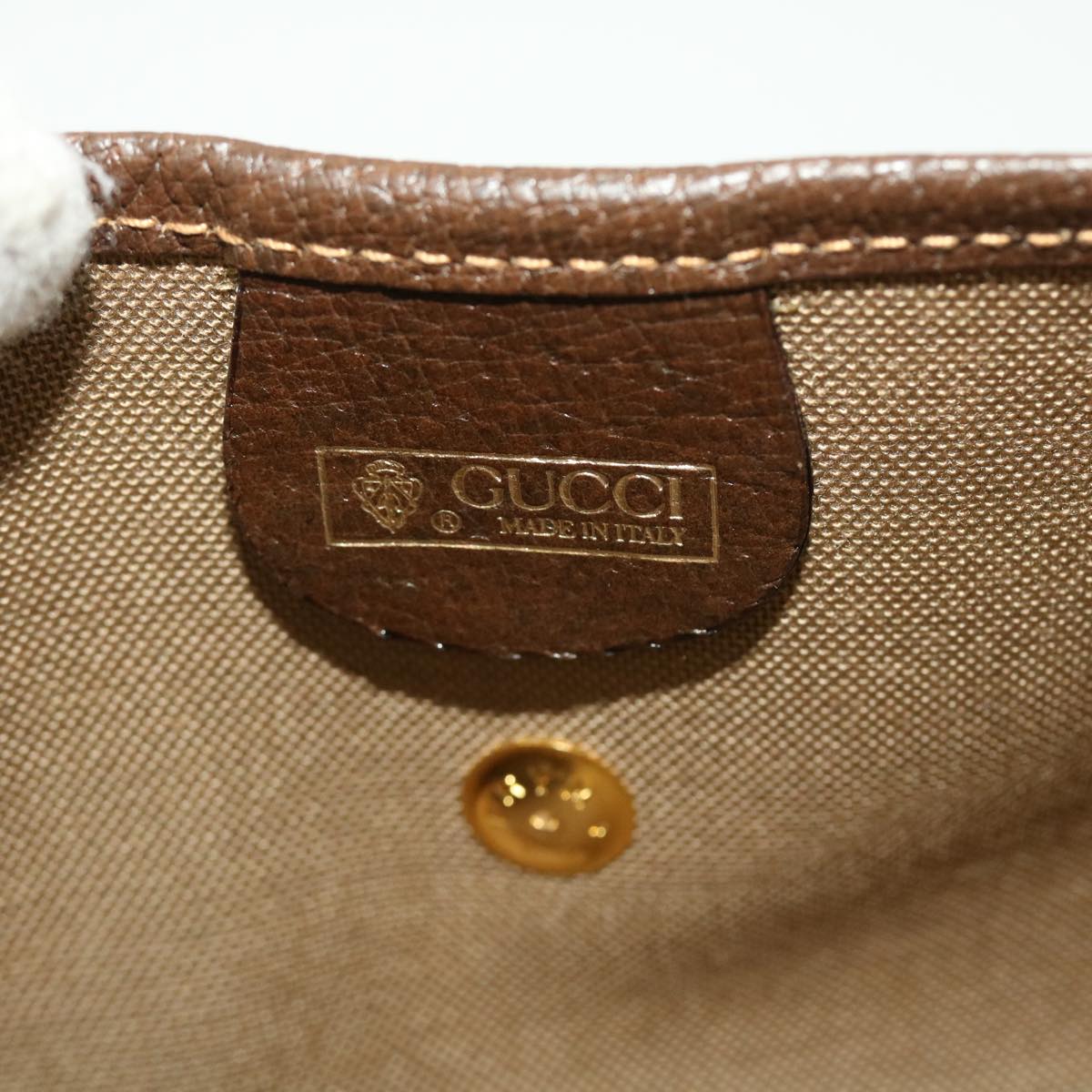 GUCCI GG canvas Clutch Bag