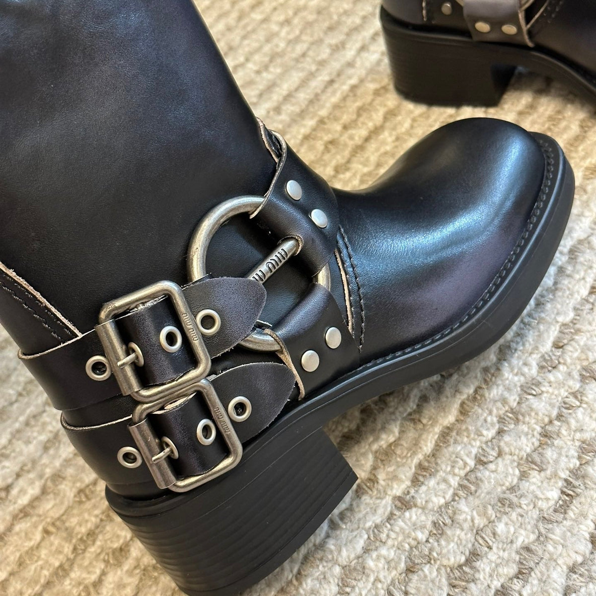 MIU M BOOTS