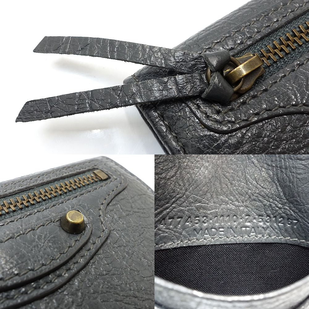 balenciaga Leather Card Case 477453