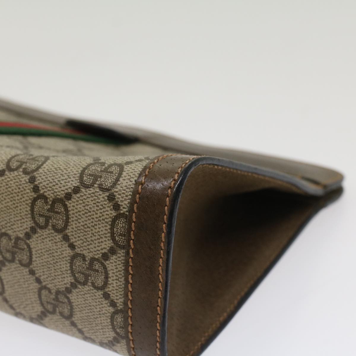GUCCI Shima line Clutch Bag