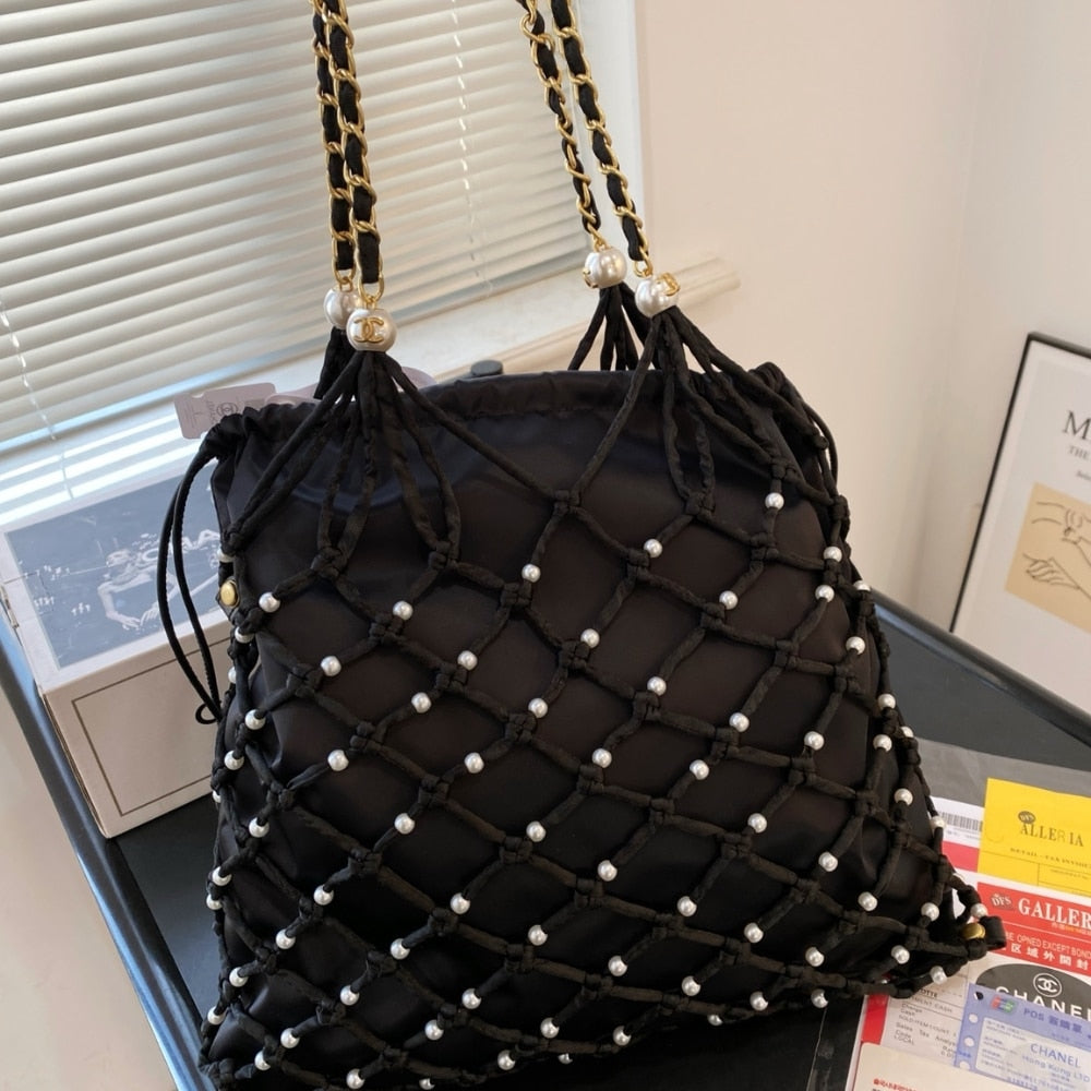 CC COCO BEACH PEARL NET BAG 36CM