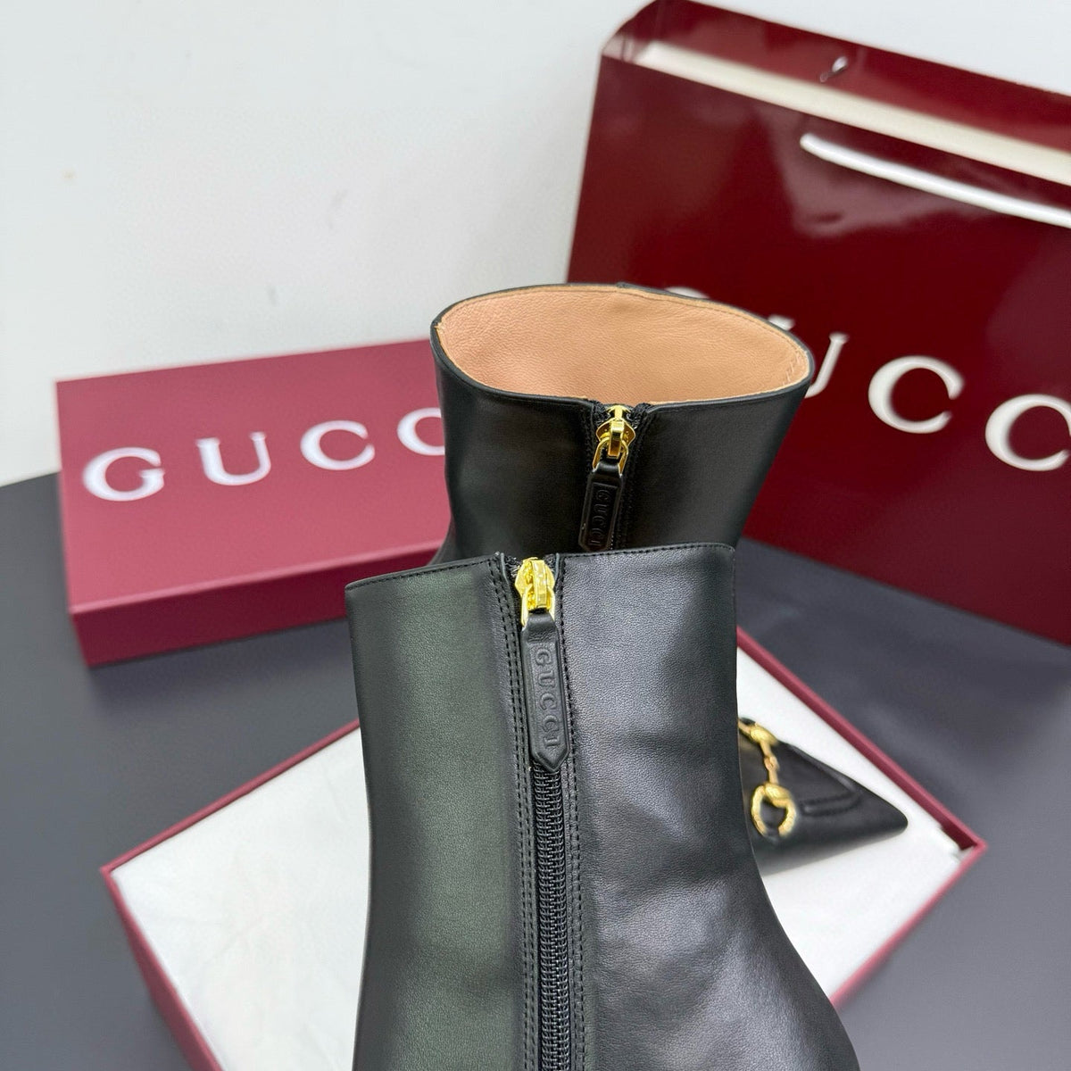 GG HEELED BOOTS