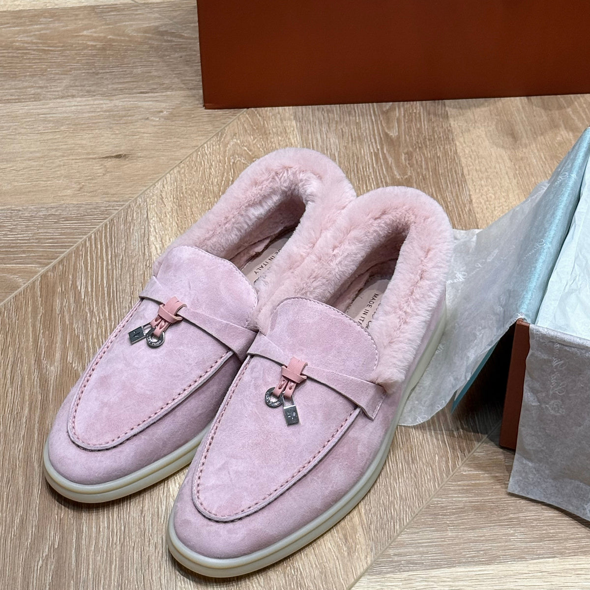 LORO P SUMMER CHARMS LOAFERS