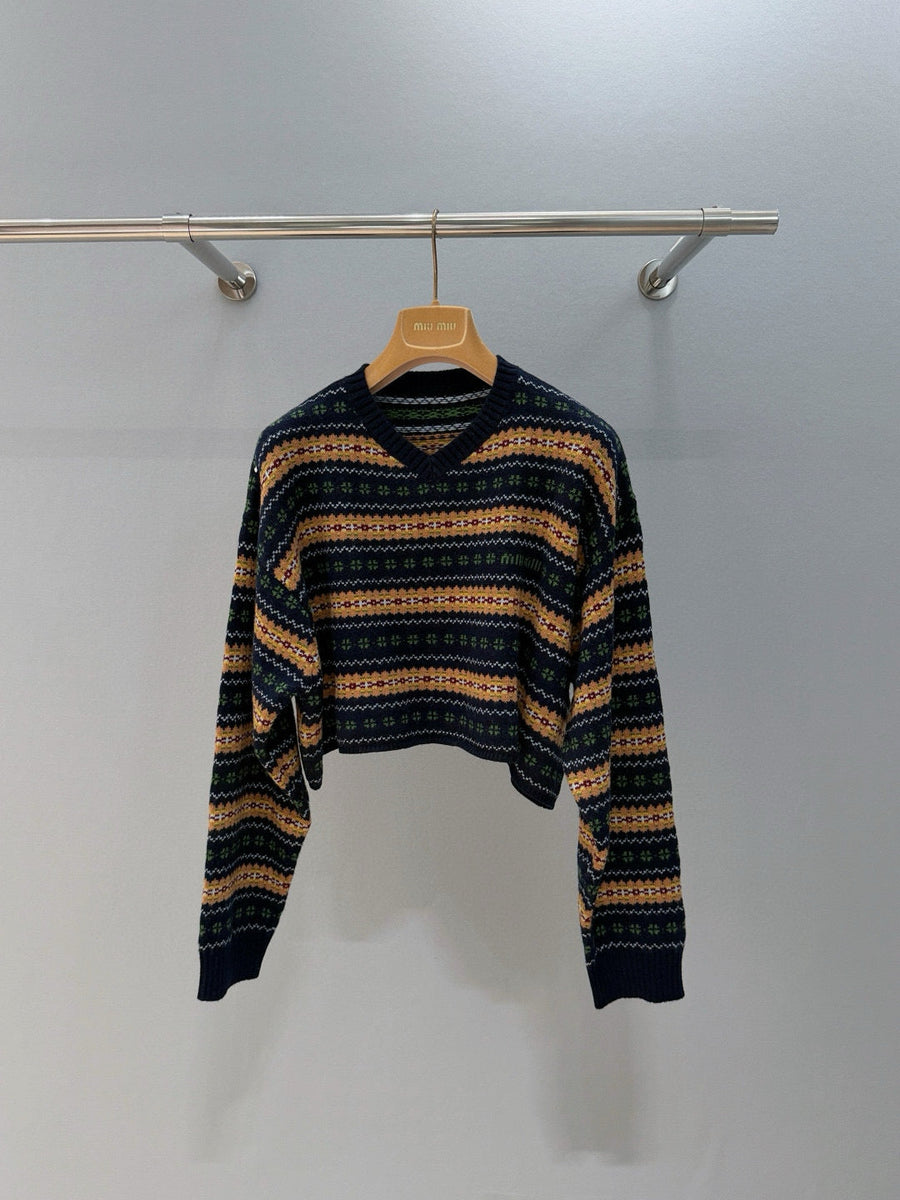 MIU M CROP JUMPER