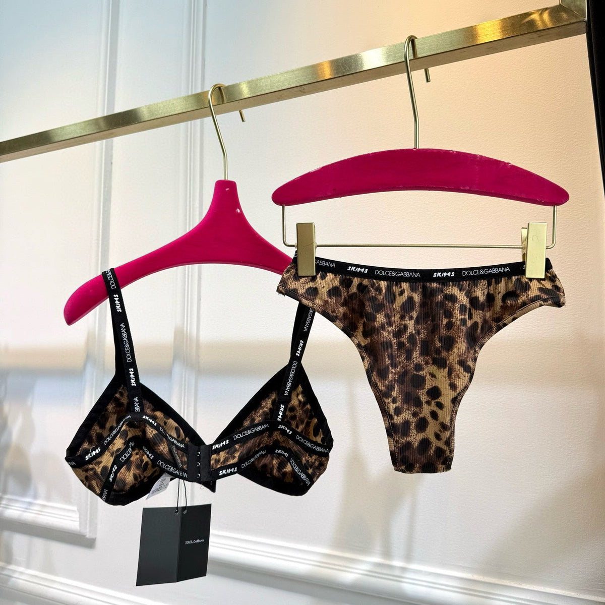SKIMS x DG BRA SET