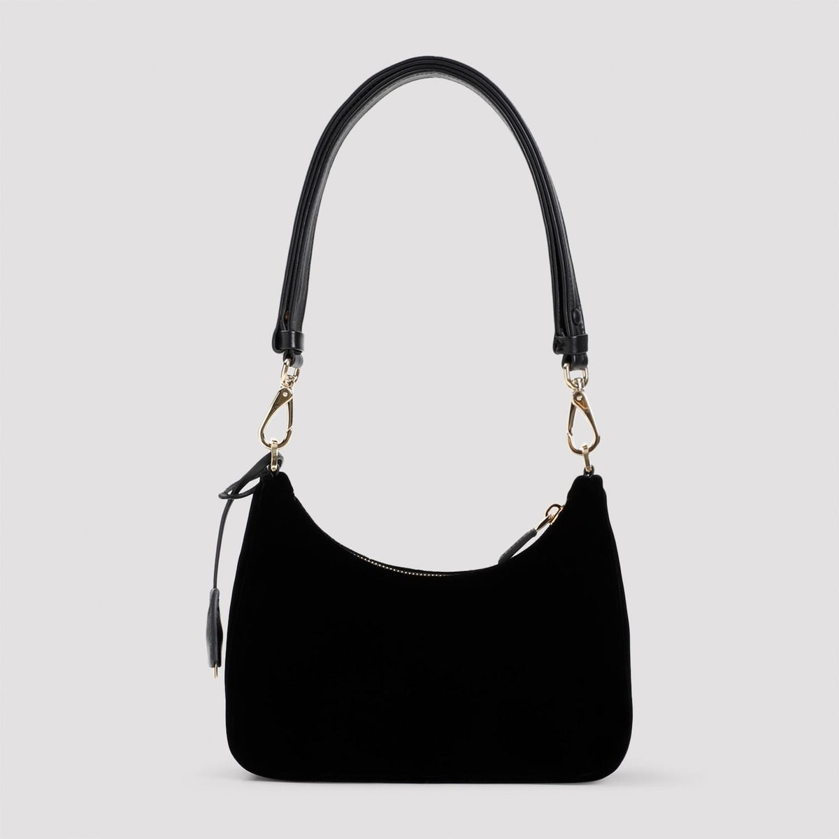 PRADA Mini Velvet Re-Edition Shoulder Handbag