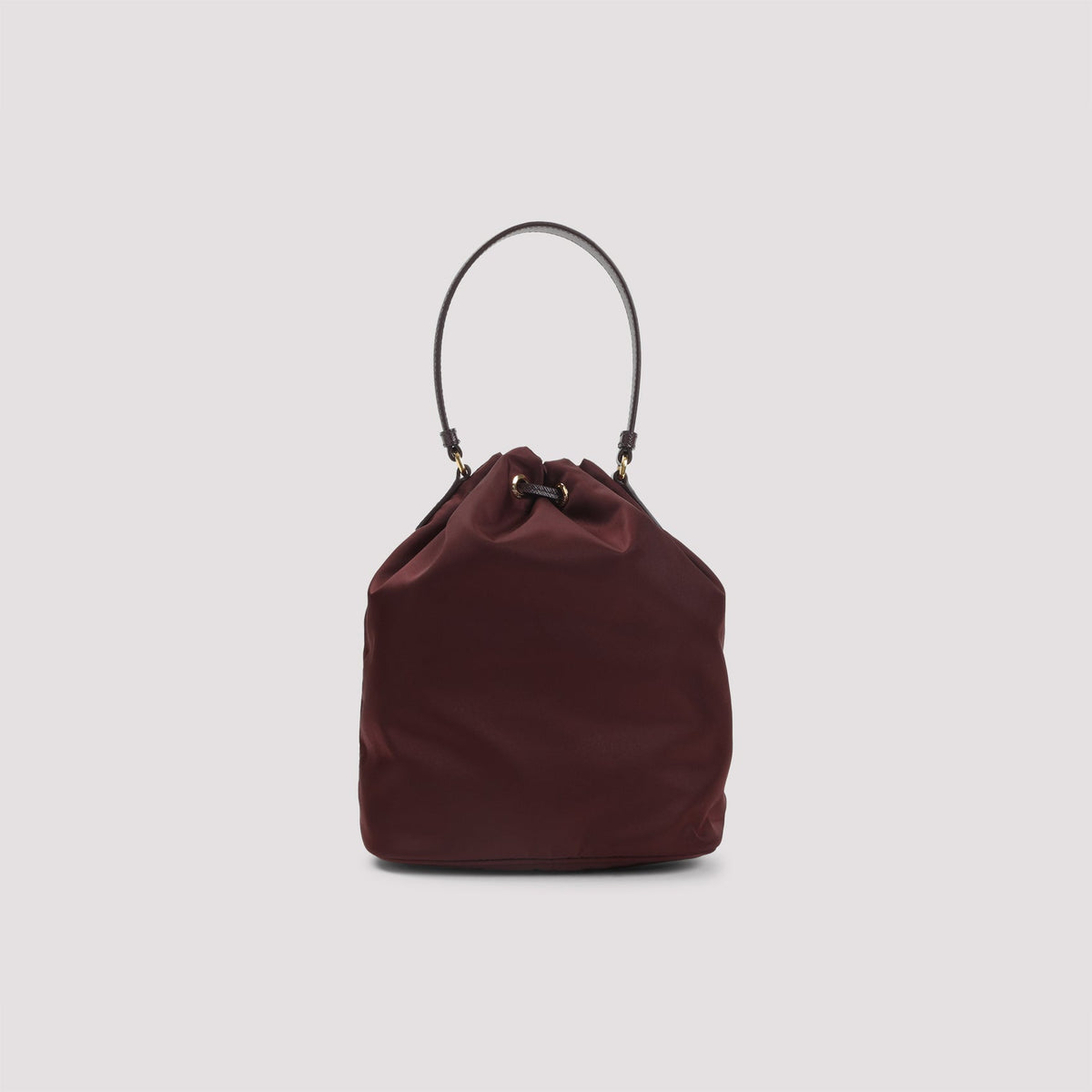 PRADA Recycled Nylon Bucket Handbag - W:18cm H:22cm D:12cm