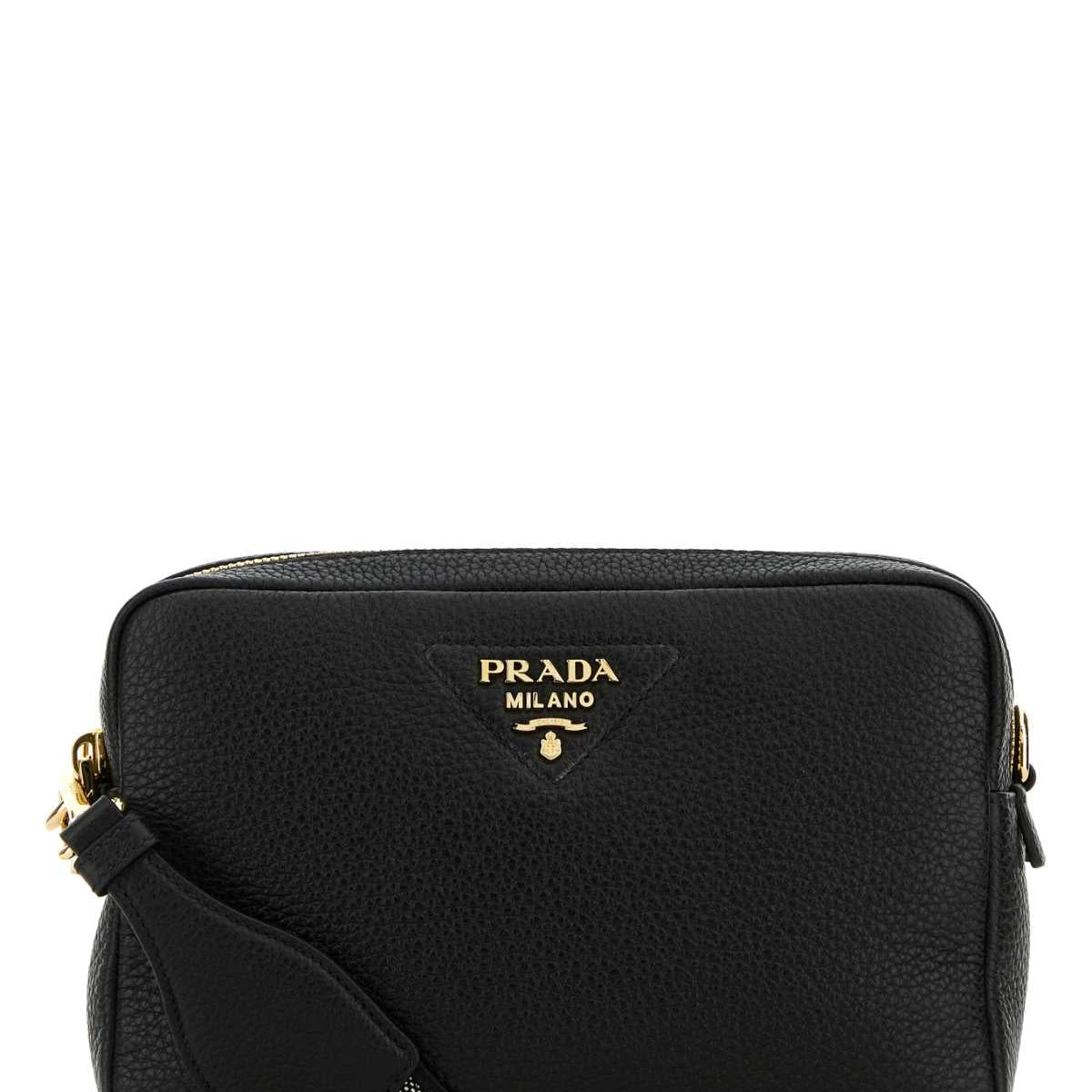 PRADA Mini Leather Crossbody Handbag