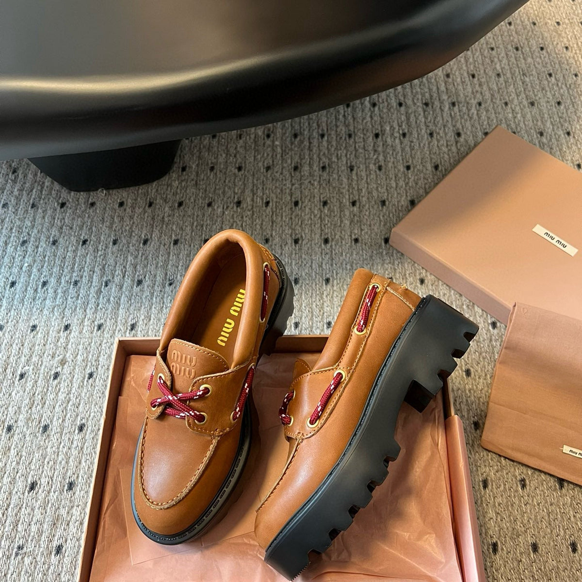 MIU M LOAFERS