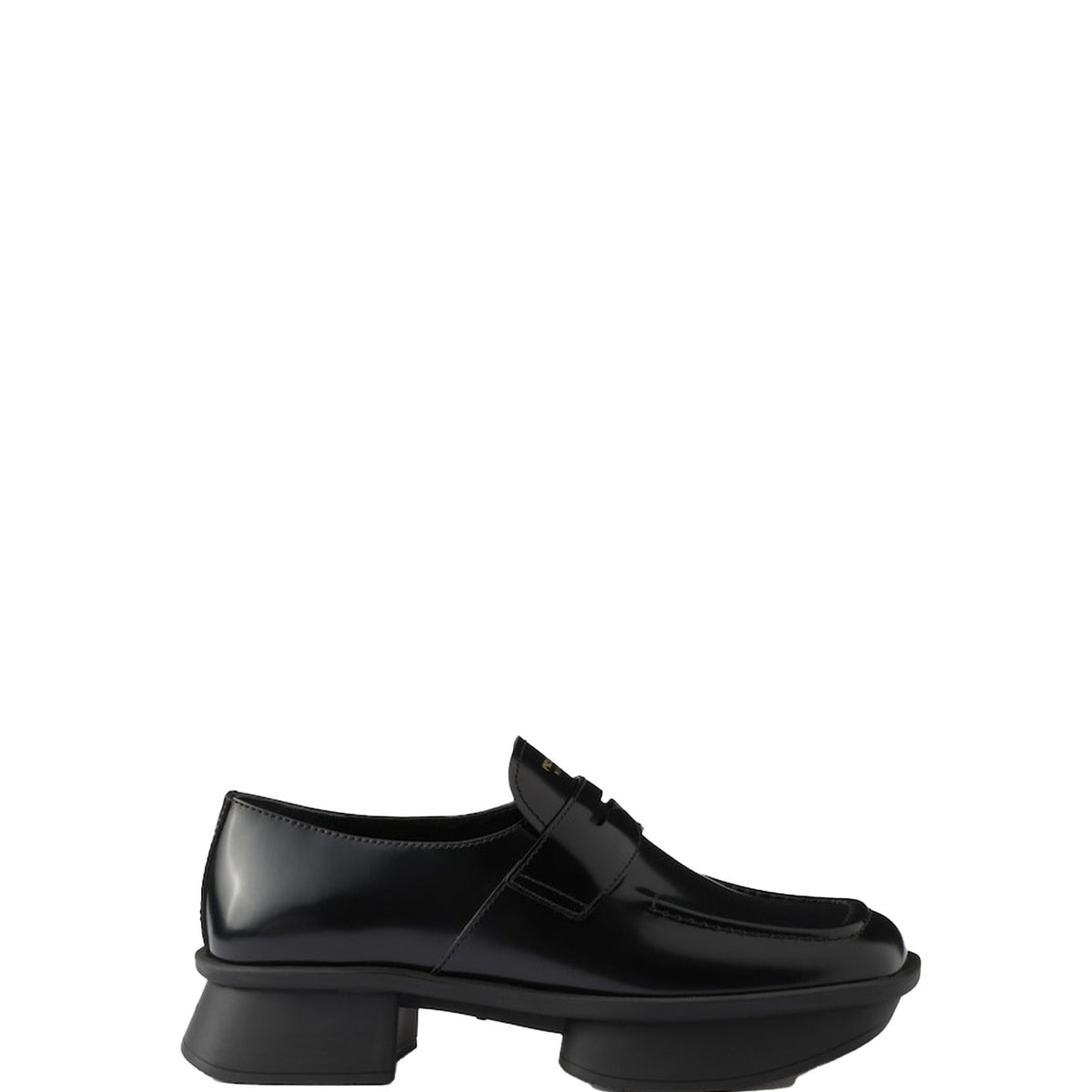 PRADA Brushed Leather Loafers for Women
