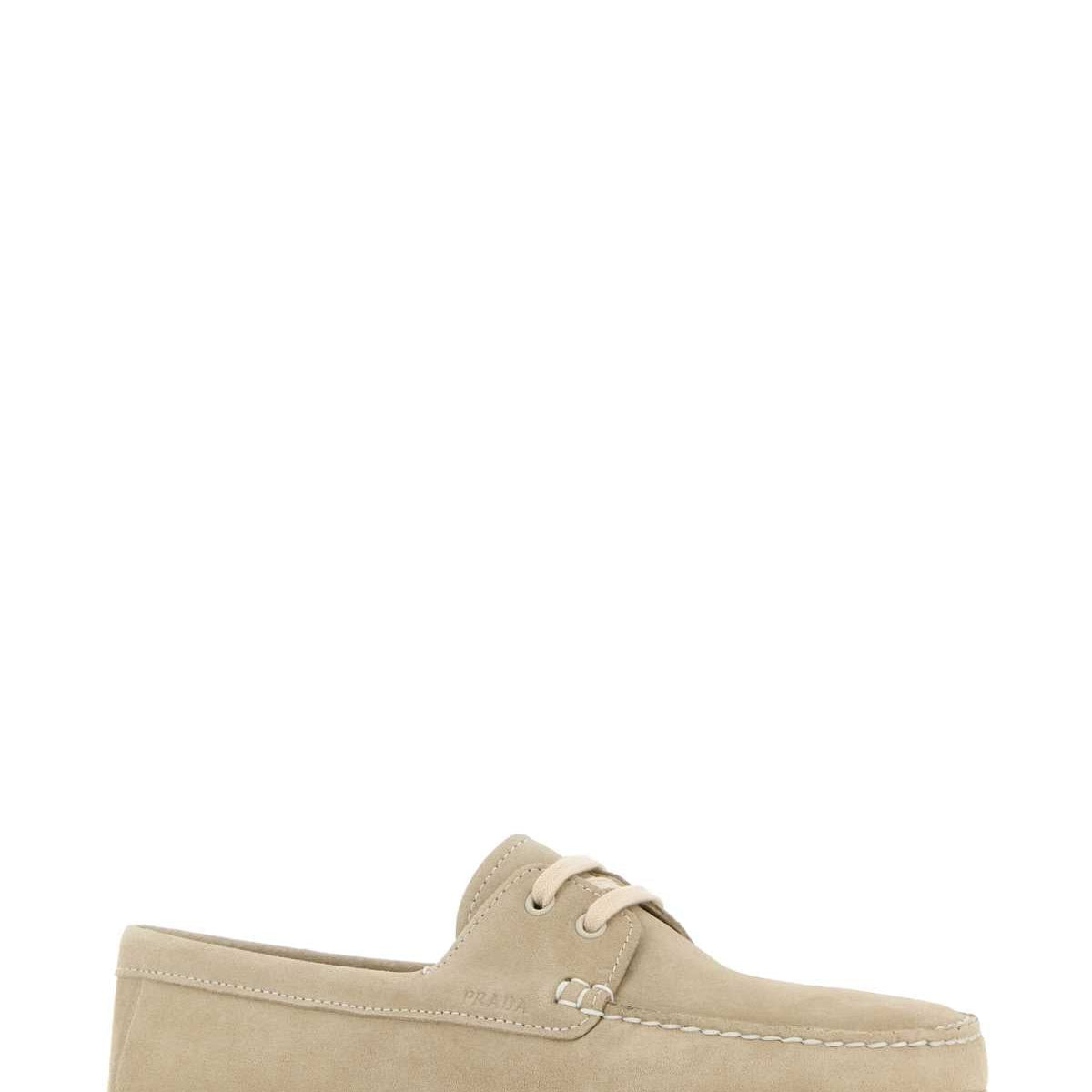 PRADA Suede Driver Loafers for Women