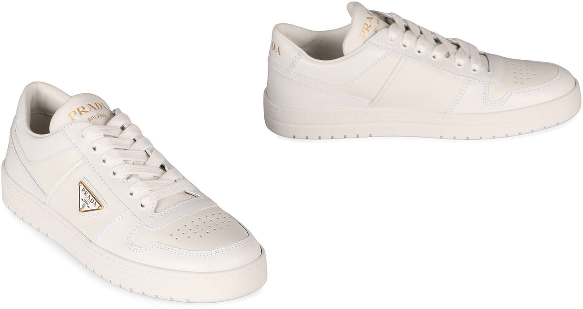 PRADA Elegant Leather Sneakers for Women
