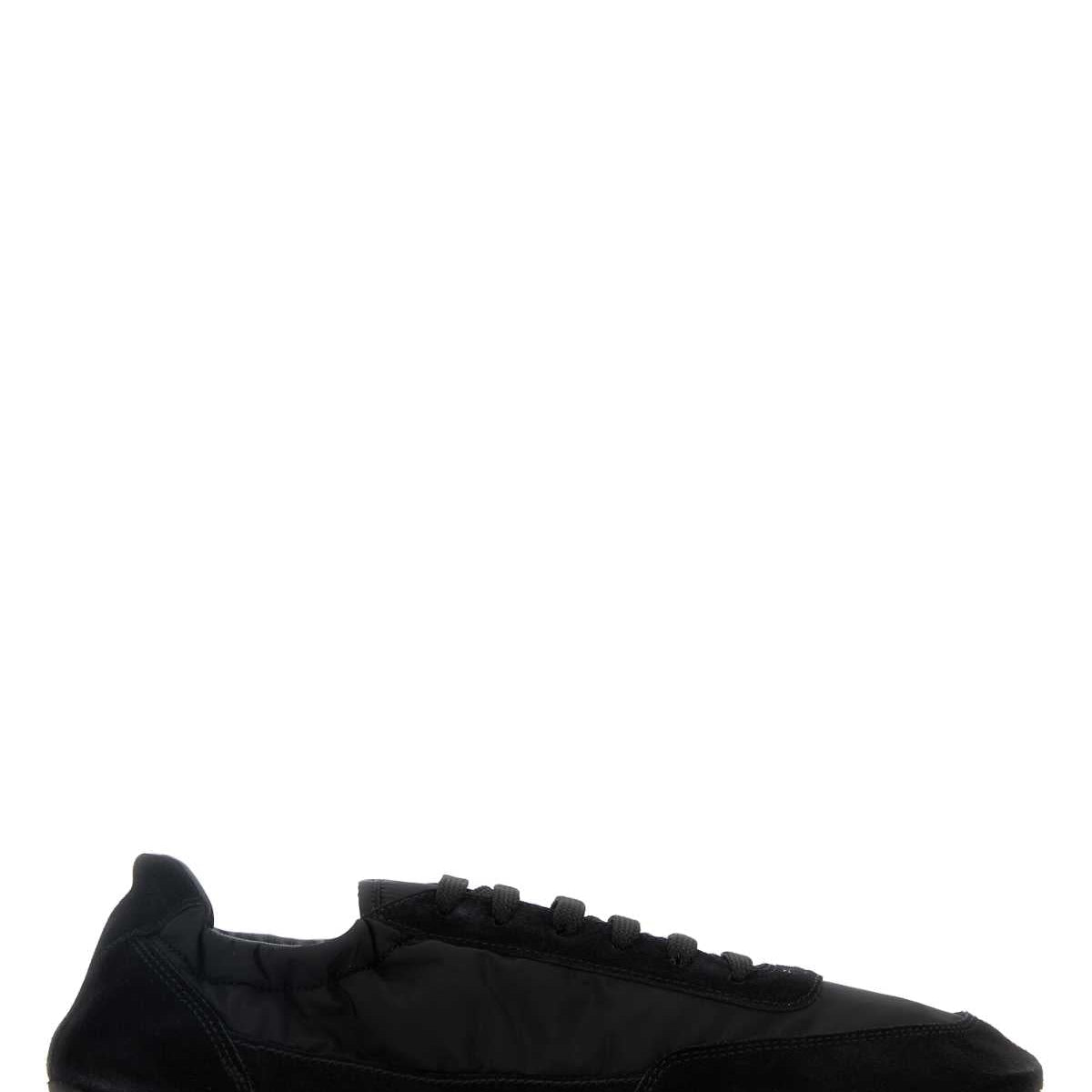 PRADA Stylish Women's Sneakers in Re-Nylon and Suede
