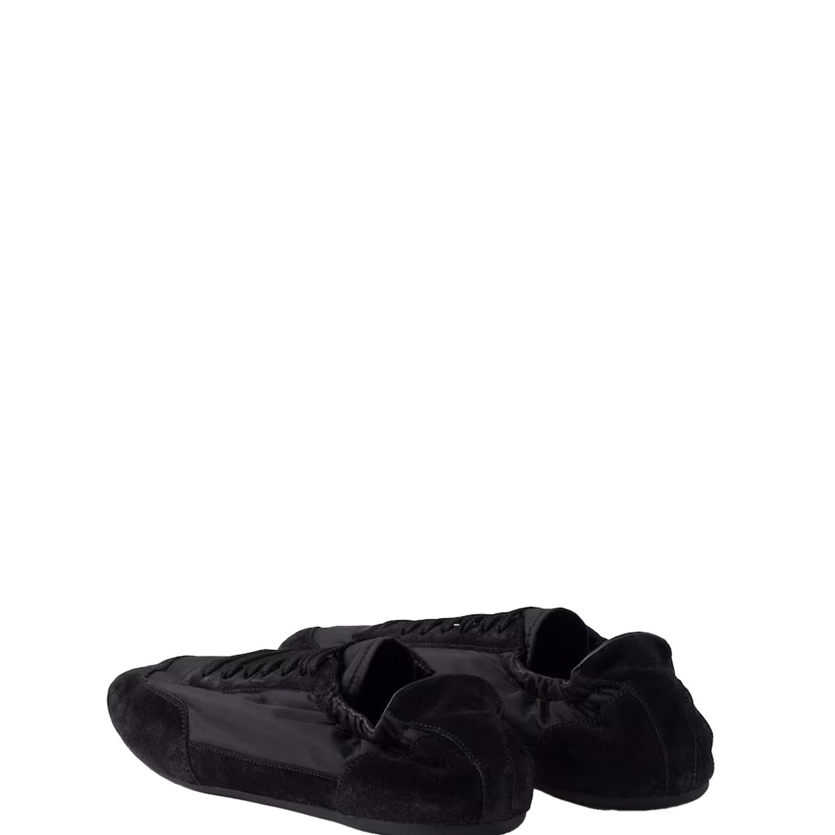 PRADA Stylish Women's Sneakers in Re-Nylon and Suede