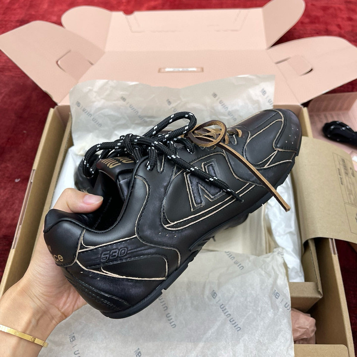 MIU M x NEW BALANCE TRAINERS