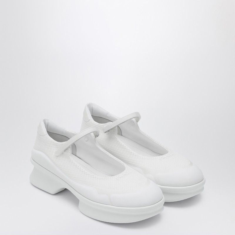 PRADA Mesh Ballerina Flats for Women