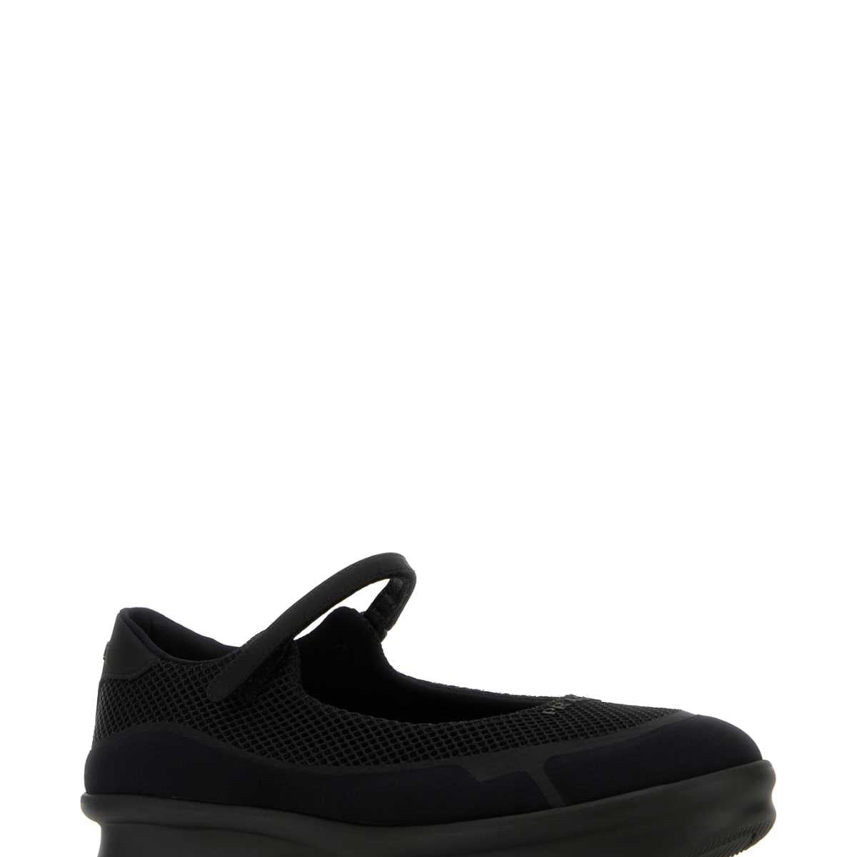 PRADA Elegant Mesh Ballerina Flats for Women - SS25 Collection