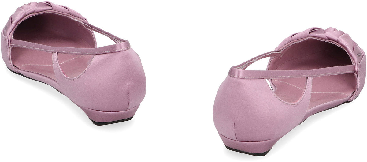 PRADA Satin Mini Ballerinas for Women