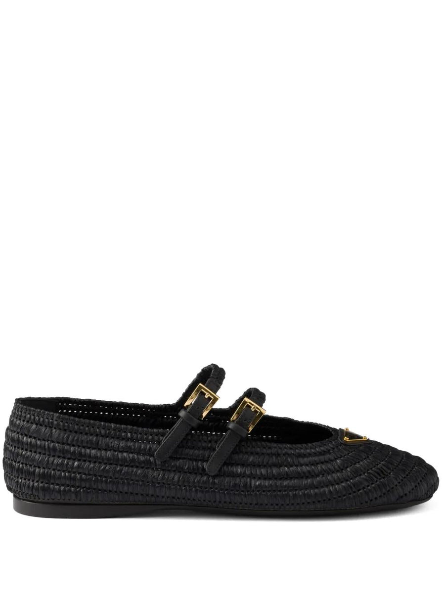 PRADA Elegant Ballerina Flats for Women - FW25 Collection