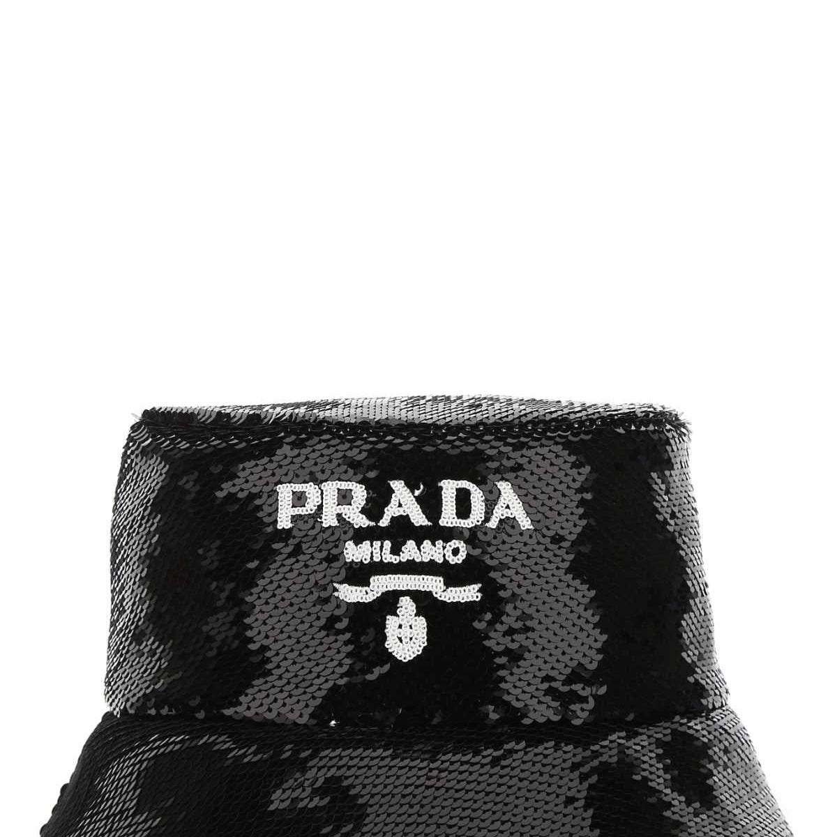 PRADA Sequined Bucket Hat for Women