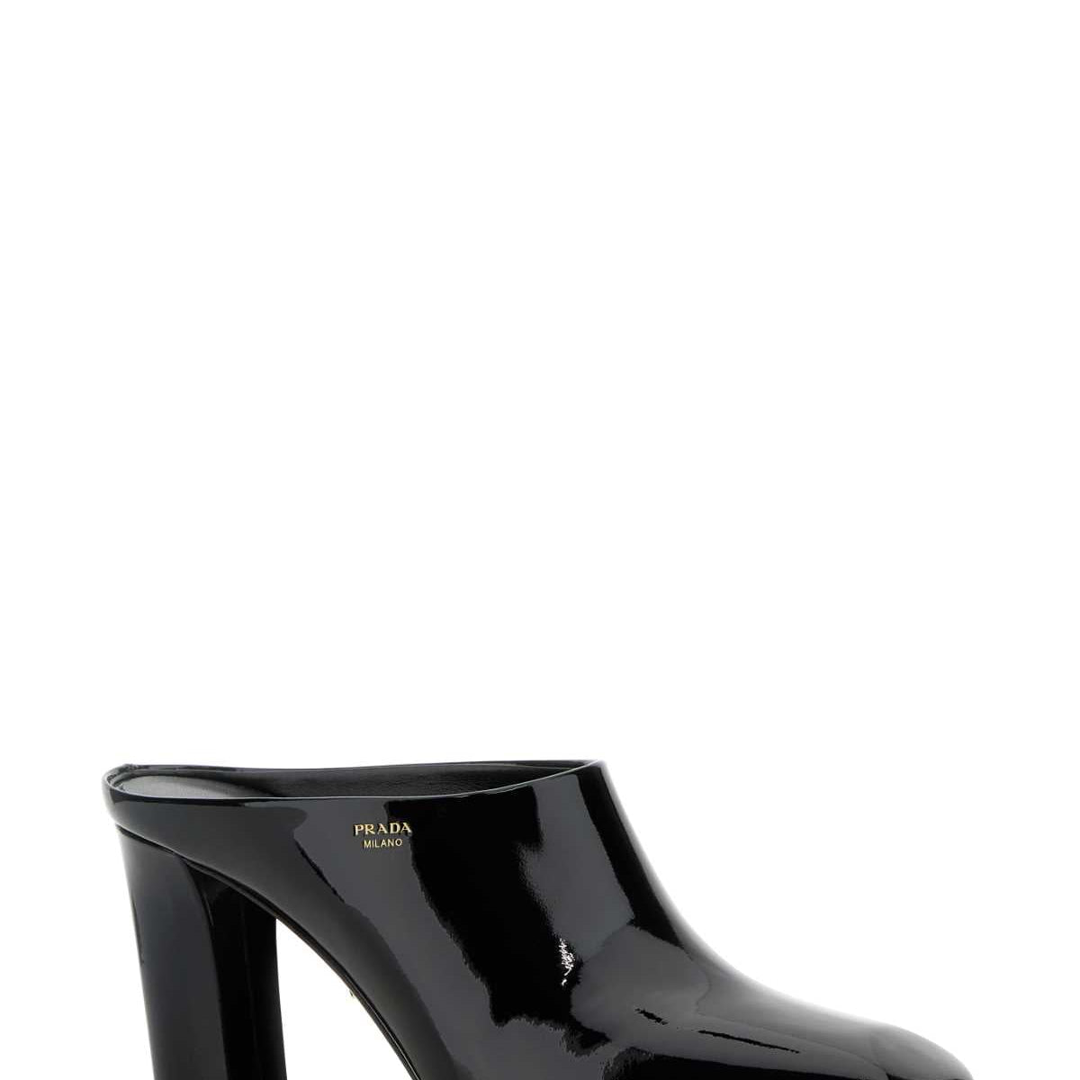 PRADA Women's Flat Leather Slingback Pumps