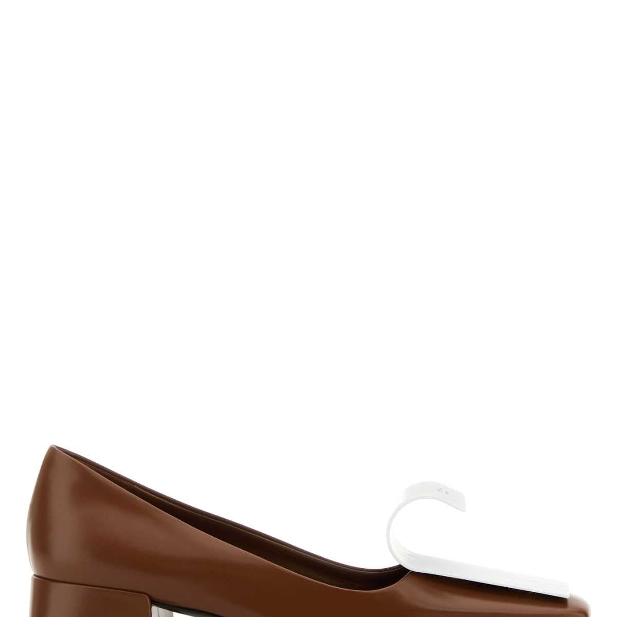PRADA Two-Tone Leather Pumps for Women
