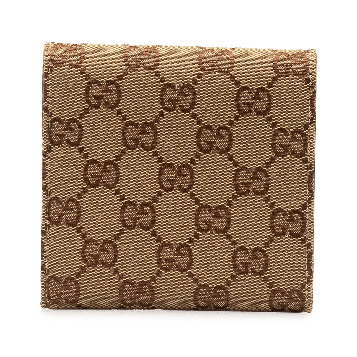 GUCCI GG Canvas Web Hasler Small Wallet Small Wallets