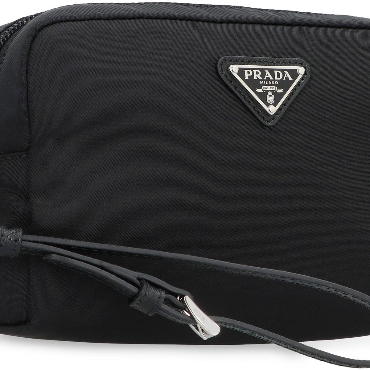 PRADA Mini Re-Nylon Wallet with Wrist Strap