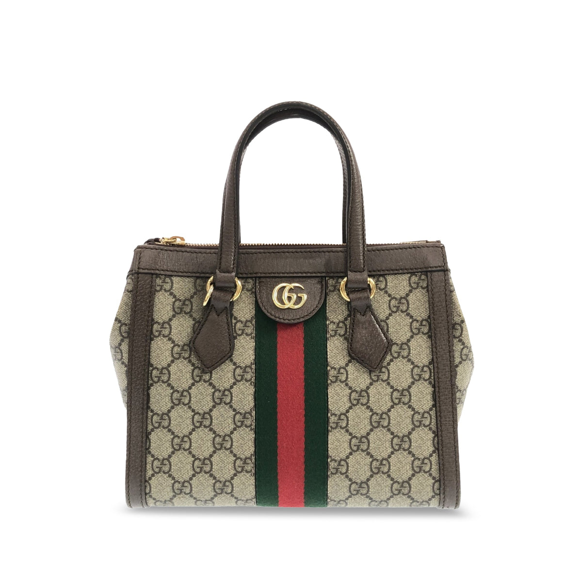 GUCCI Small GG Supreme Ophidia Satchel
