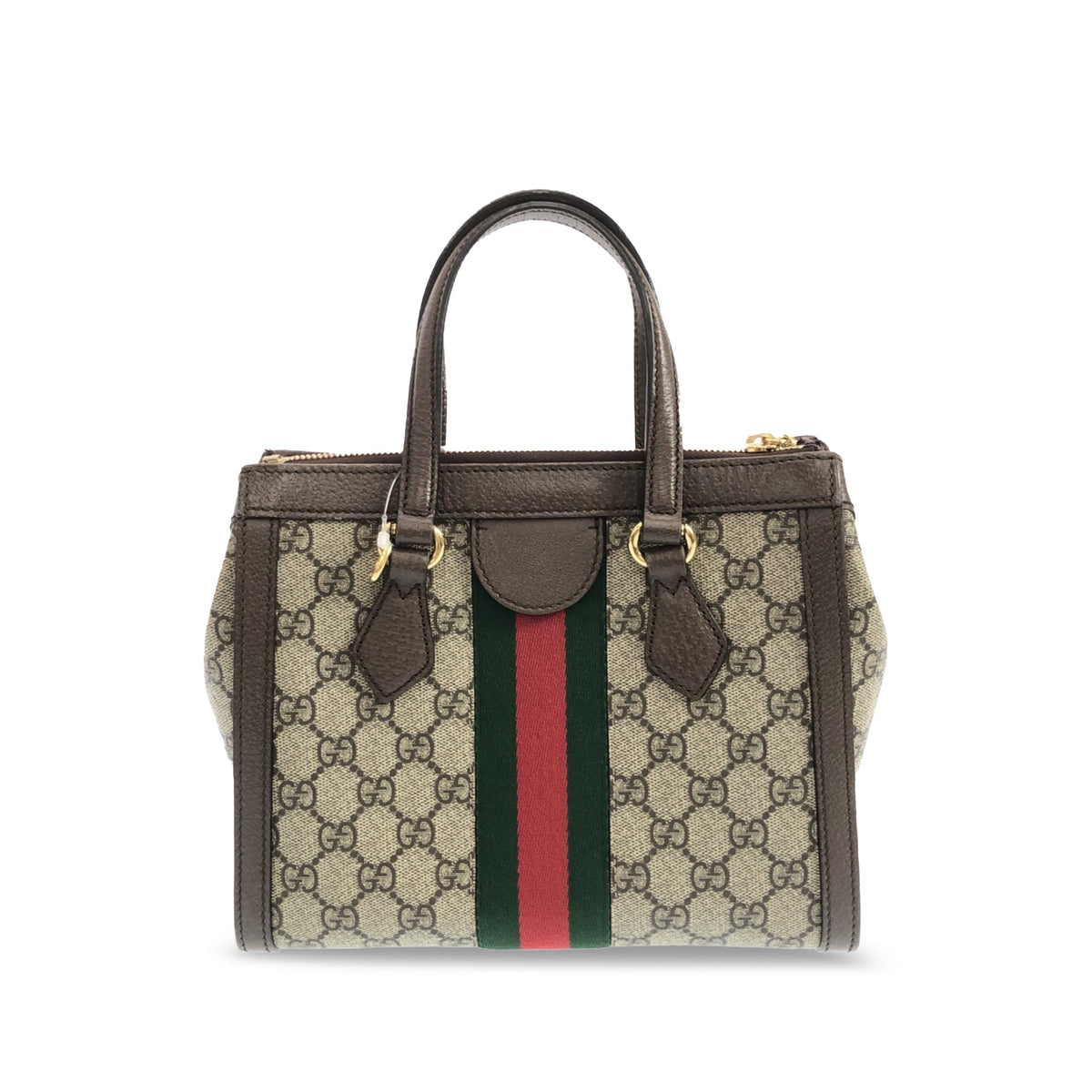 GUCCI Small GG Supreme Ophidia Satchel