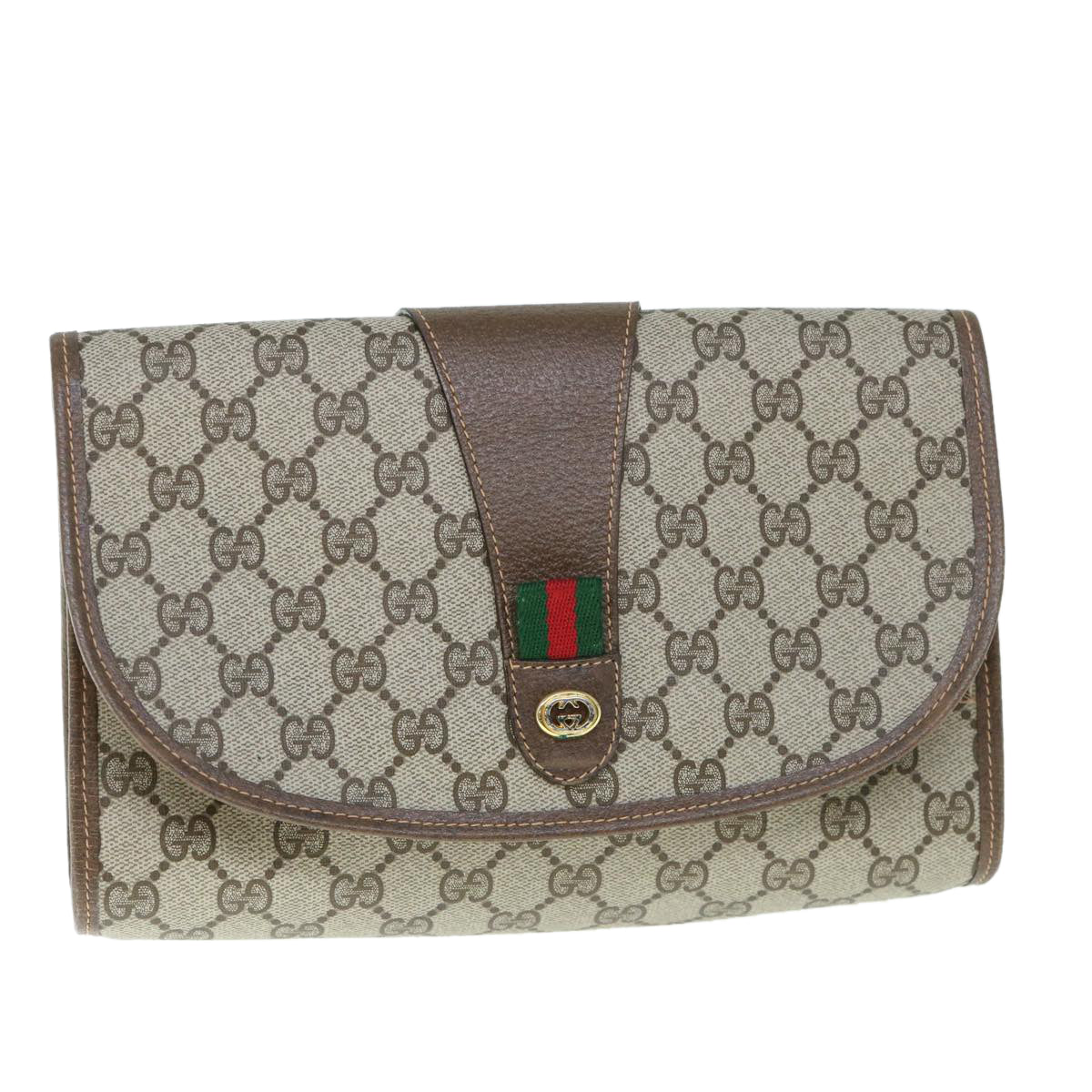 GUCCI GG canvas Clutch Bag