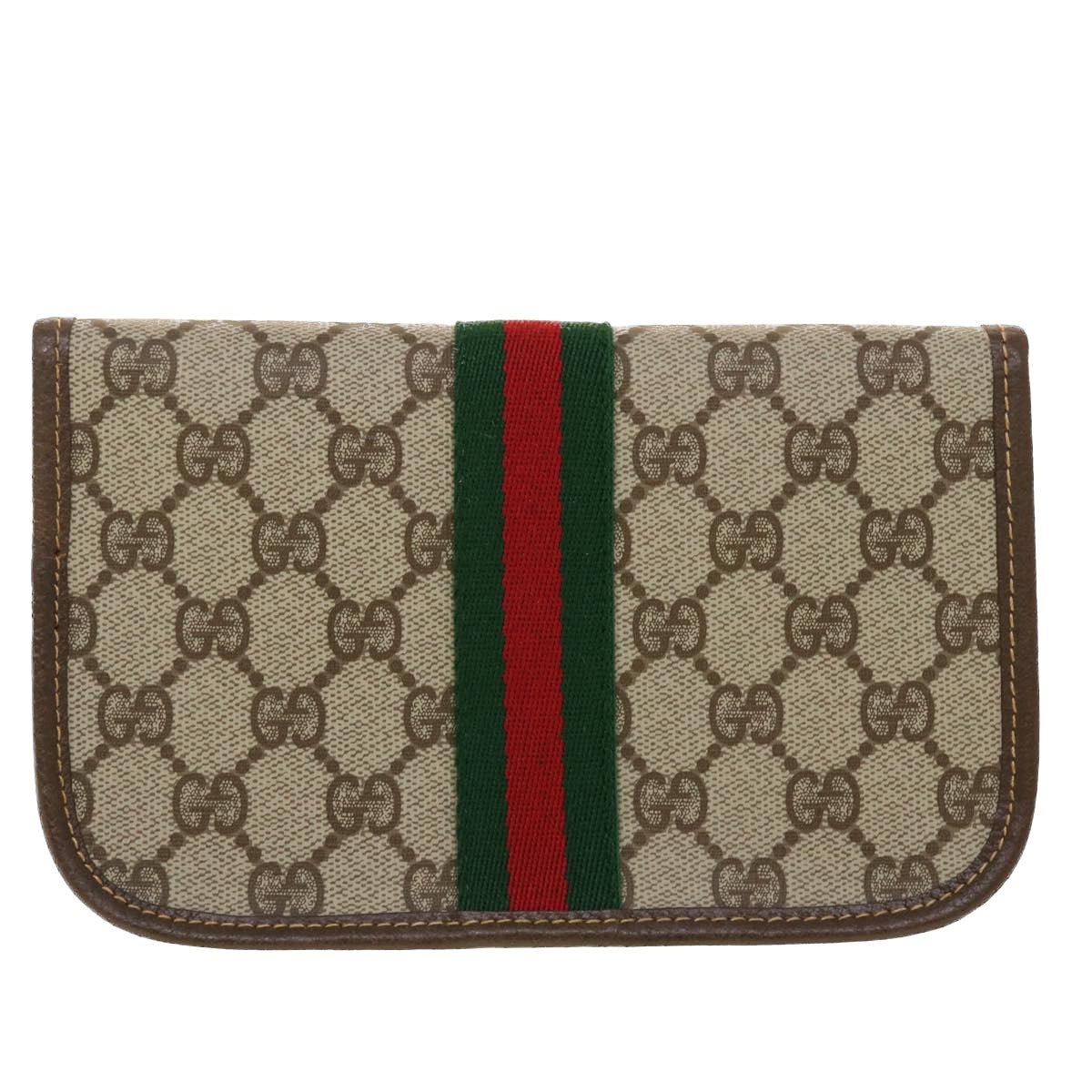GUCCI GG canvas Clutch Bag