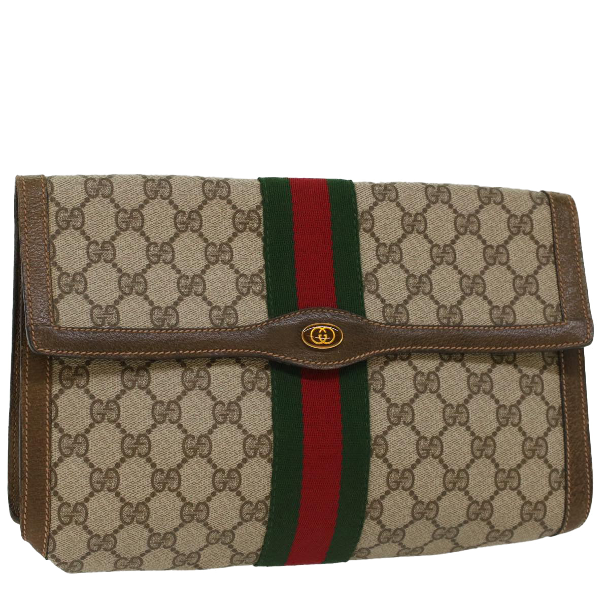 GUCCI GG canvas Clutch