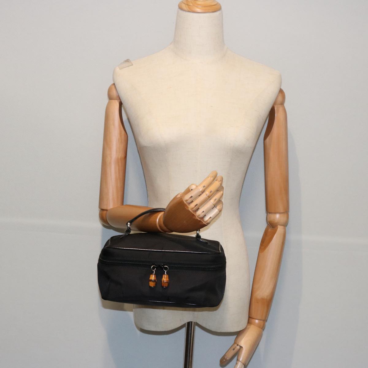 GUCCI Bamboo Clutch Bag
